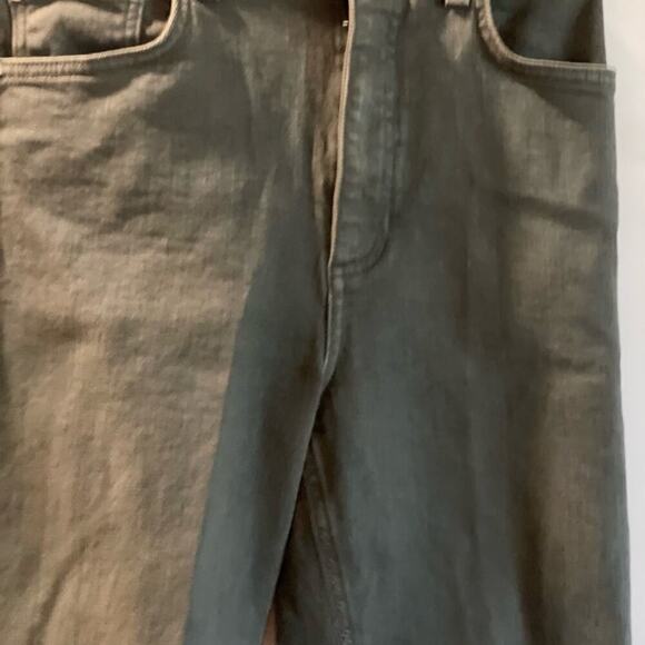 Rag & Bone Levisarmy greencolor stretch 5 pocket zip fly button closure - Picture 4 of 4